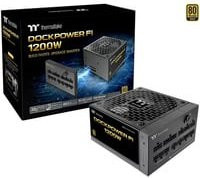 Thermaltake Dockpower FI 1200W PC-Netzteil in Schwarz - Bild 1