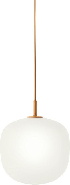 Muuto Rime Hängeleuchte aus Glas und Metall in Transparent, Orange oder Weiß, dimmbar und mit austauschbarem Leuchtmittel - Bild 1
