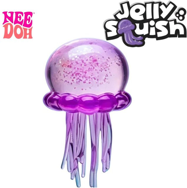 Binchi Fitness Quallen Squishy, Stressabbau Ball, mit Glitzer - Bild 1