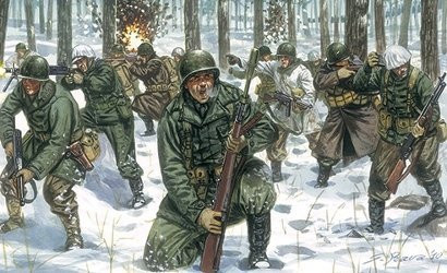 Italeri WWII U.S.Infanterie Winteruniform, 1:72 - Bild 1