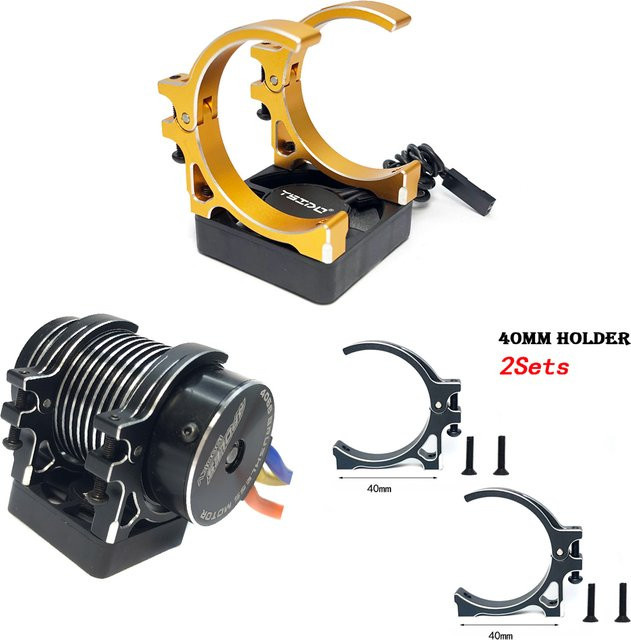 YSIDO Motor Schnellkühlventilator, Bürstenloser Lüfter mit Halterung - Bild 1