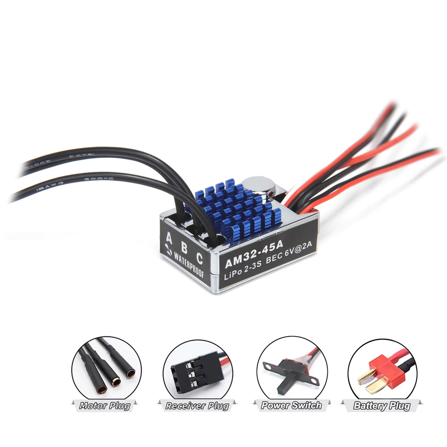 NEEBRC RC Crawler MN128 MN86 Power Kit, Modell Spielzeug - Bild 3