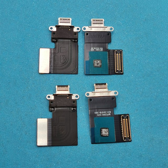 Original Apple USB-C Ladeanschluss-Flexkabel für iPad Pro 11 und 12,9 Zoll (Modelle A1980, A1934, A1979, A1876, A1895, A1983, A2229) - Bild 1