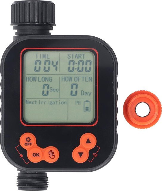 Programmierbarer digitaler Bewässerungstimer mit LCD-Display und G3/4 Innengewinde, wasserdicht mit Filterdesign - Bild 1