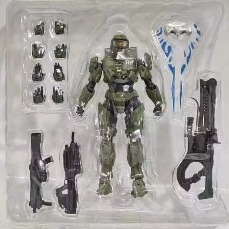 Bandai Super Soldiers Sierra 117 John Reclaimer Mk VI Actionfigur, 1/12 Maßstab - Bild 5