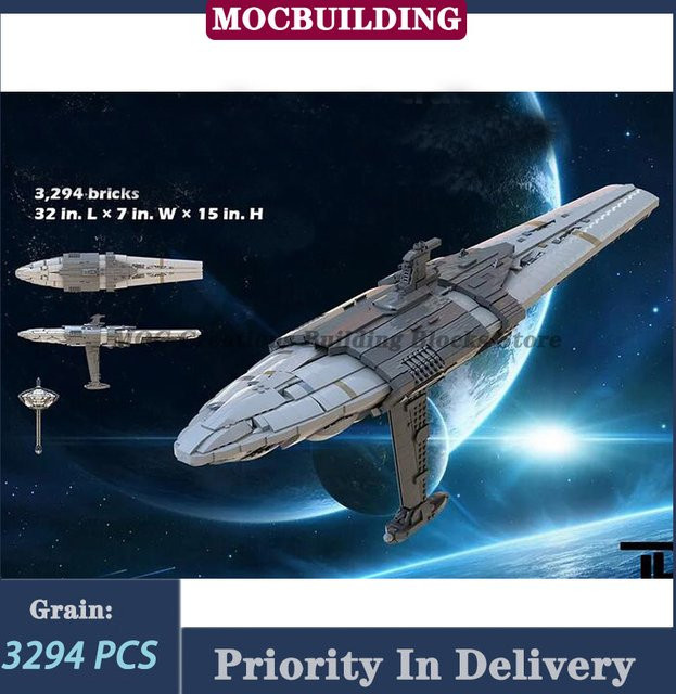 MOCBUILDING Star Wars MC75 Star Cruiser Bunkerbuster, Bausteine, Weltraum - Bild 1
