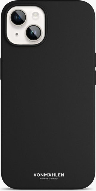 Vonmählen Eco Silicone Case MagSafe kompatible Schutzhülle aus Silikon für iPhone 14 in Black - Bild 1