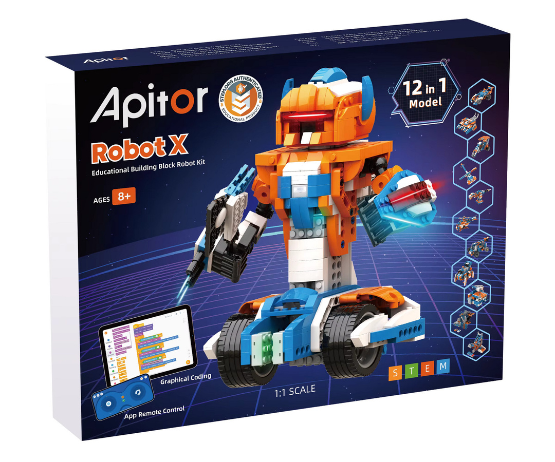 Apitor Roboter-Bausatz, 600 Teile, ab 12 Jahren - Bild 8
