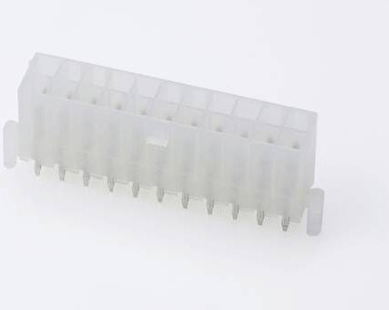 Molex Einbau-Buchsenleiste Standard in Weiß mit 22 Polen und 4,20 mm Rastermaß - Bild 1