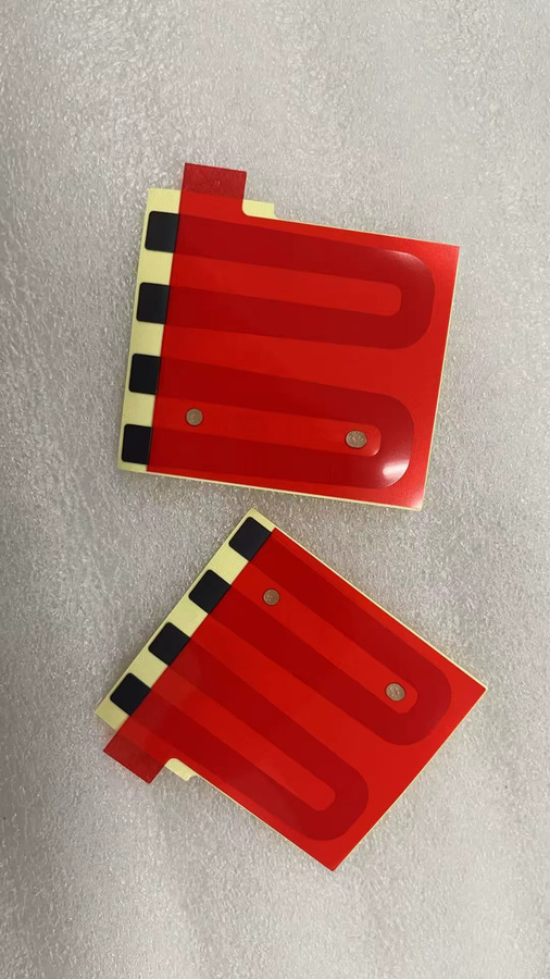 Original Apple Laptop-Akku-Klebeetiketten für MacBook Air A2681 A3113 A3240 in Rot - Bild 2