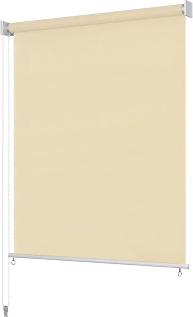 Außenrollo VD Home Furnishing in Beige/Weiß, B: 140 cm, H: 240 cm - Bild 1