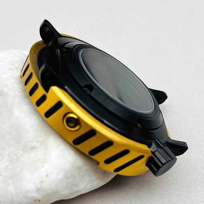 Golds chale Uhrengehäuse, transparent schwarz, Unisex - Bild 1