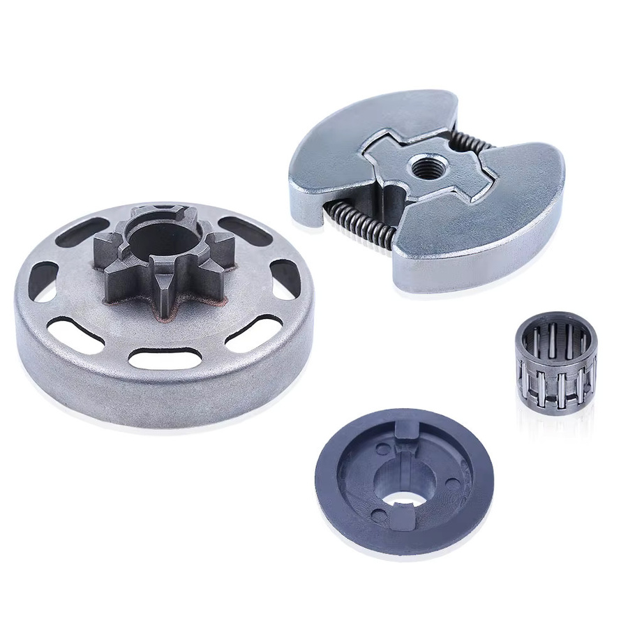 Adefol Kupplung Trommel Glocke Felge Kettenrad Lager Kit für Husqvarna 435 435E 440 440E und Jonsered CS2240 in Silber - Bild 2