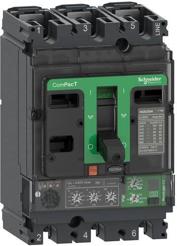 Schneider Electric C25H34V100 MCB Leistungsschalter in Grau - Bild 1