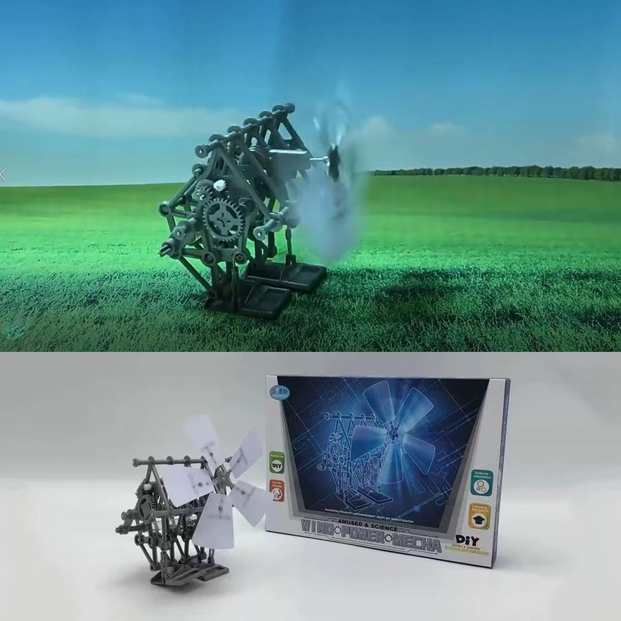 DSUE Biestroboterspielzeug, DIY-Wissenschaftspuzzle, Montage, ab 14 Jahre - Bild 3