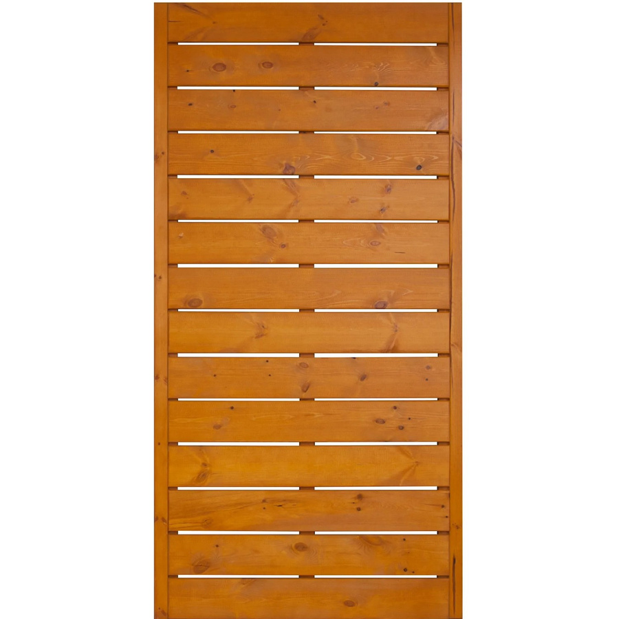 Sichtschutzzaunelement Faro von Andrewex aus Kiefernholz, lackiert, braun, Höhe: 180 cm, Breite: 90 cm - Bild 2