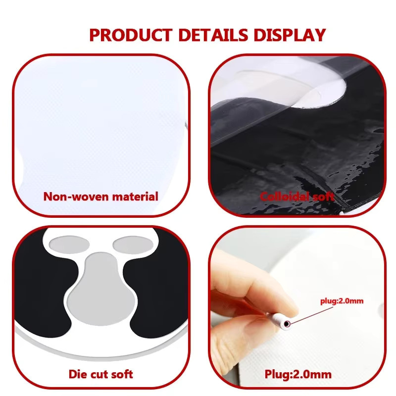 Yinhang Elektrodenpads Gel-Vlies-Patch für das Gesicht, Unisex - Bild 5