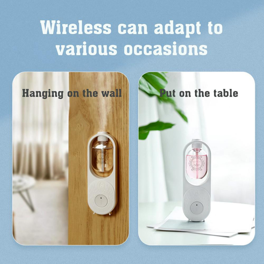 OutsideWorld Automatischer Flammen Duftspender Smartes Aroma Diffusor für ätherische Öle, Weiß - Bild 2