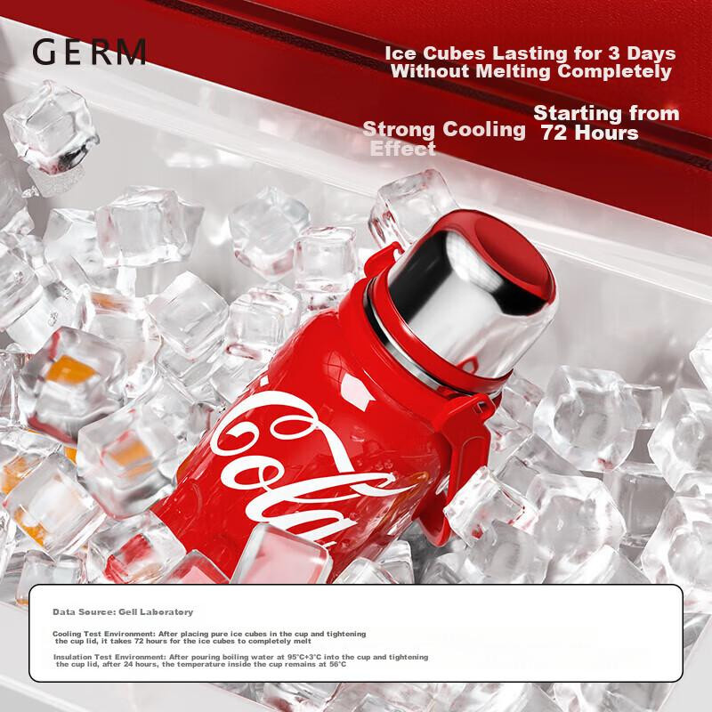 Keim Coca-Cola Isolierbecher Sport-Wasserflasche in Rot mit 1200 ml Fassungsvermögen - Bild 4