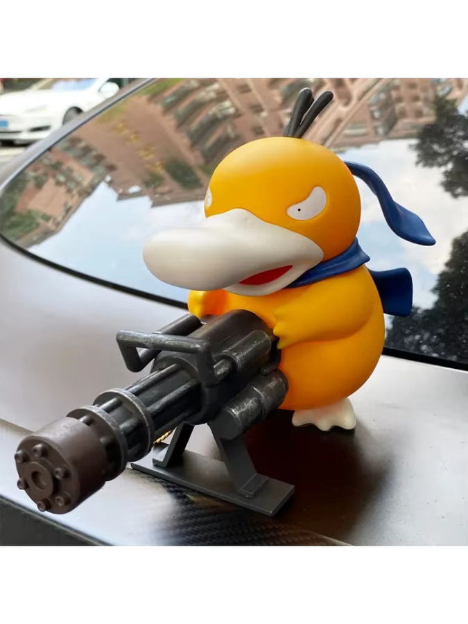 Potdemiel Pokémon Psyduck Gatling Gun, Stehende Figur, Gelb - Bild 7