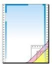 Sigel Universal Druckerpapier A4 in Weiß, Blau, Pink und Gelb mit 80 g/m² - Bild 1