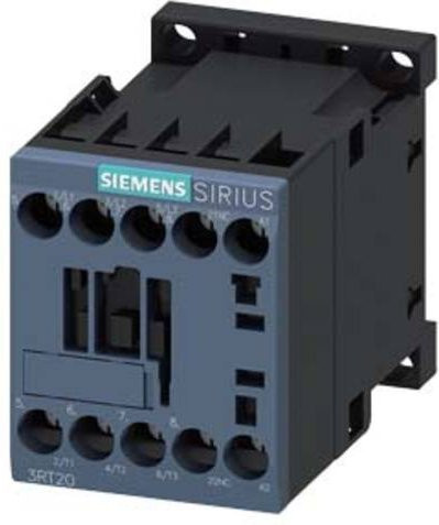 Siemens Schütz 3RT2016-1AB02 mit 3 Schließern in Grau - Bild 1