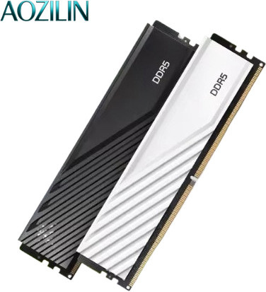 AOZILIN D300 DDR5 Desktop-Arbeitsspeicher 6000MHz 16GB U-DIMM RAM-Modul Schwarz - Bild 1