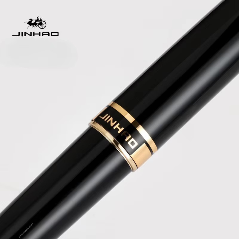 JINHAO 59 Füllfederhalter PK 80 in Schwarz mit EF Feder für Schule und Büro - Bild 1