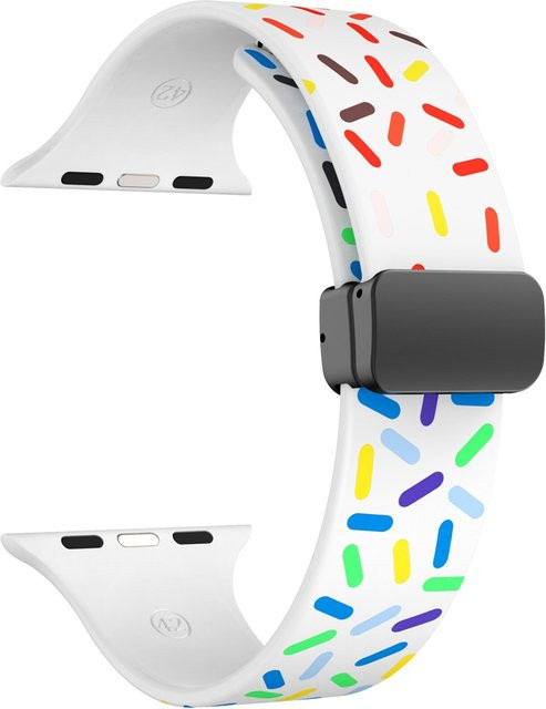 EIMO Uhrenarmband Silikon, Magnet, Unisex - Bild 1