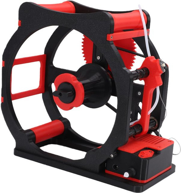 Artleeh Elektrischer 3D-Drucker Filament Umspuler mit einstellbarer Geschwindigkeit für PLA PETG ABS TPU Nylon 1 kg Spulen - Bild 1