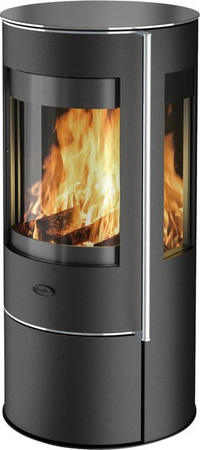 Kaminofen FIREPLACE Amarant in Schwarz aus Stahl mit 5 kW Leistung