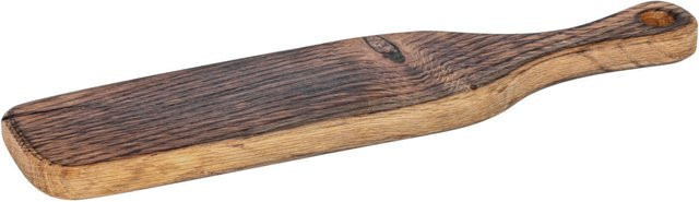 VEGA Servierbrett Burno aus Eiche geräuchert, braun, rechteckig, L: 40 cm, B: 10 cm, H: 2 cm - Bild 1