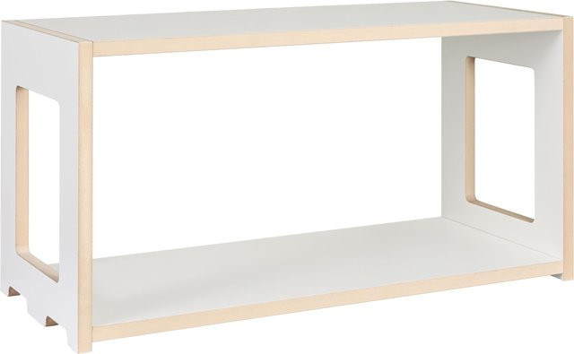 Tojo Hochstapler Blick Grundmodul Regal in Weiß matt - Bild 1