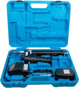 BGS Akku-Fettpresse 18 V mit 2,0 Ah Akku in Blau - Bild 1