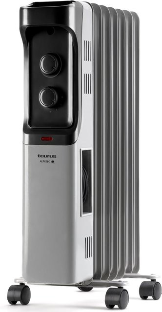 Taurus Elektroheizung NEW DAKAR Ölradiator mit 1500 Watt in Grau - Bild 1