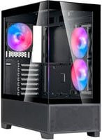 Silverstone Lucid 05 Tower-Gehäuse in Schwarz - Bild 1