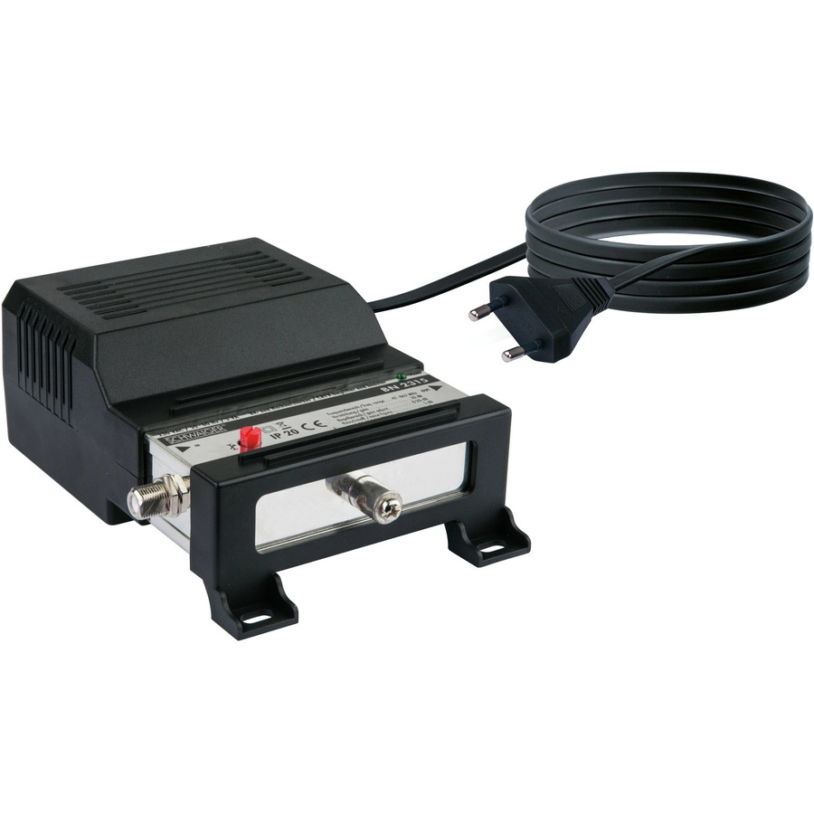 SCHWAIGER Breitbandkabel- und Nachverstärker in Schwarz mit 30 dB Verstärkung - Bild 4
