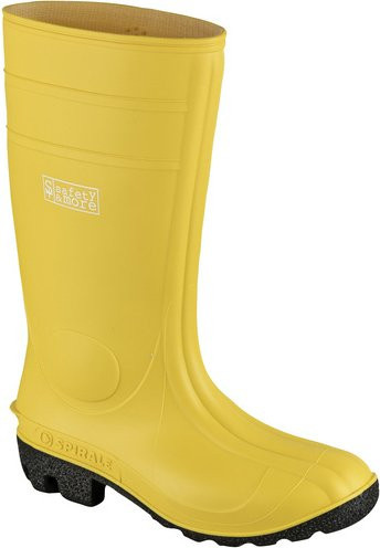 Safety&More Sicherheitstiefel PROFI S5 Gelb Größe 43 aus Polyvinylchlorid (PVC) - Bild 1