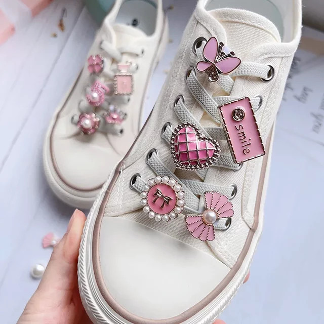 SMATLELF Schuh Charm, Rosa, Kinder - Bild 1