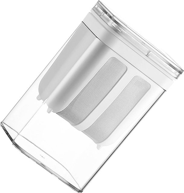 mfySpace Joghurt-Sieb aus Edelstahl mit 80 Maschen als Molke-Separator für die Heimküche, 1,1 l, transparent - Bild 1