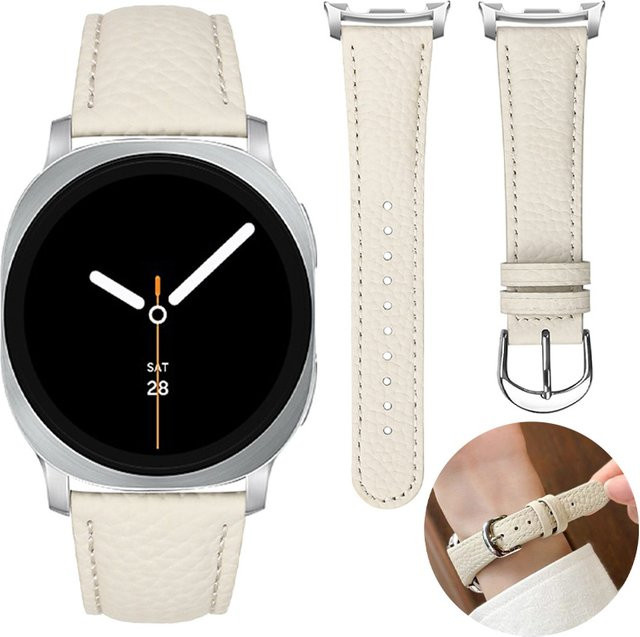 CAOWTAN Uhrenarmband Leder, Klassisch, Unisex - Bild 1