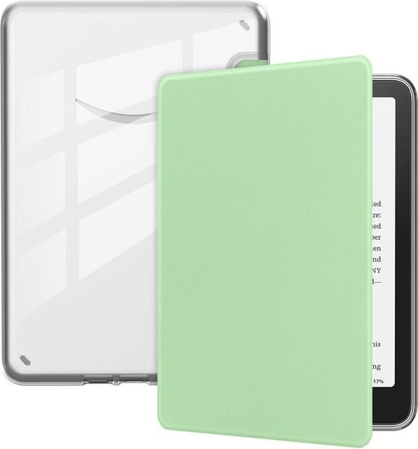 Transparentes Acryl Hartschalenetui für Amazon Kindle Paperwhite 2024 (11 Zoll) und Kindle Paperwhite 12 (6,8 Zoll) mit Anti-Sturz-Schutz - Bild 1