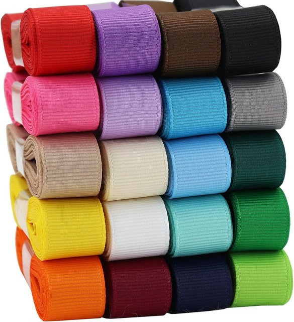 REDCHERRY Ripsband aus Polyester, Mehrfarbig, 10 Meter Länge - Bild 1