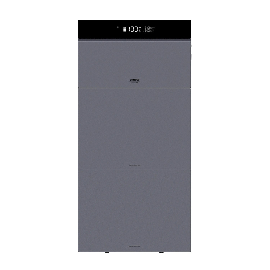 Conow Tuya CBE2000 PRO All In One Solarspeicher in Grau mit 2x 5.0 kWh Zusatzakku - Bild 2