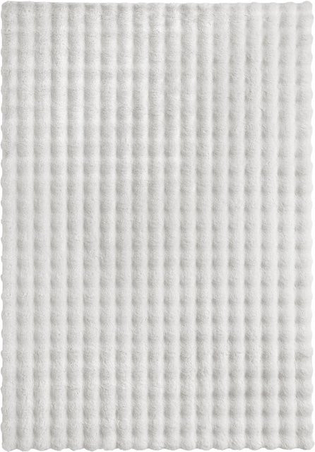 Mömax Kunstfell Teppich Bubble 2 in Creme, B/T: 120 x 170 cm - Bild 1
