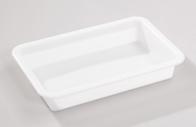 Scaritech Rechteckige Teigwanne für Bäcker, Weiß, 10er Pack, Volumen: 14300 ml, B/T/H: 60,0 x 14,5 x 14,5 cm - Bild 1