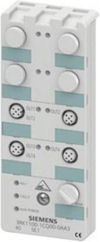 Siemens SPS-Kompaktmodul 3RK1100-1CQ00-0AA3 in Weiß, 24 V/DC - Bild 1
