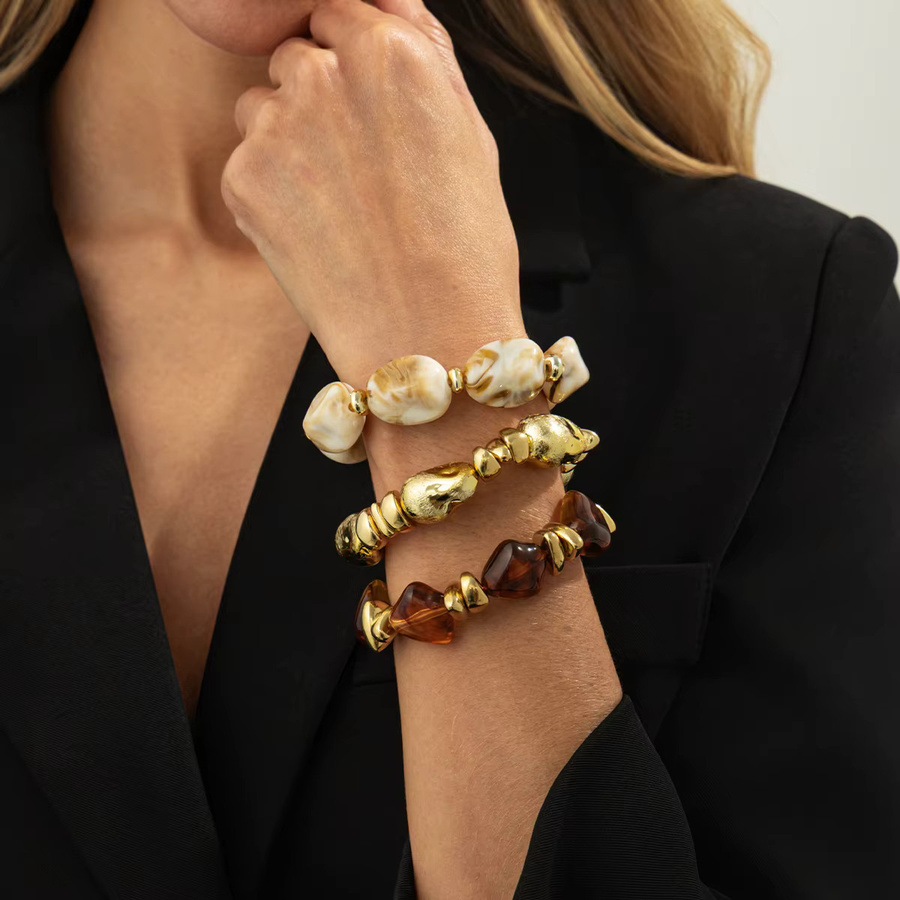 KunJoe Armbänder, Perle, Acryl, Vintage, Damen, Bunt - Bild 2