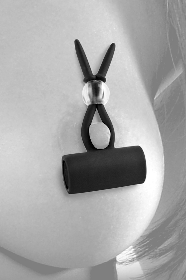 Vibrating Silicone Nipple Lassos, Unisex - Bild 2