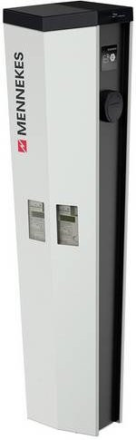 MENNEKES eMobility Standsäule für Load Management in Weiß, Bodenständig - Bild 1